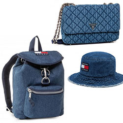 Riflový batoh, kabelka i klobouček