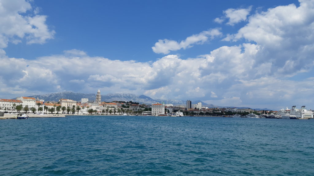 Vlakem k moři ve Splitu
